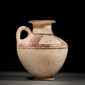 Canaanite Chocolate and White Ware Jug