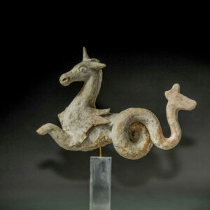 A Terracotta Seahorse