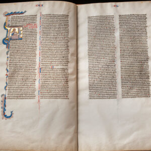Biblical BOOK OF DANIEL Medieval Manuscript Folios