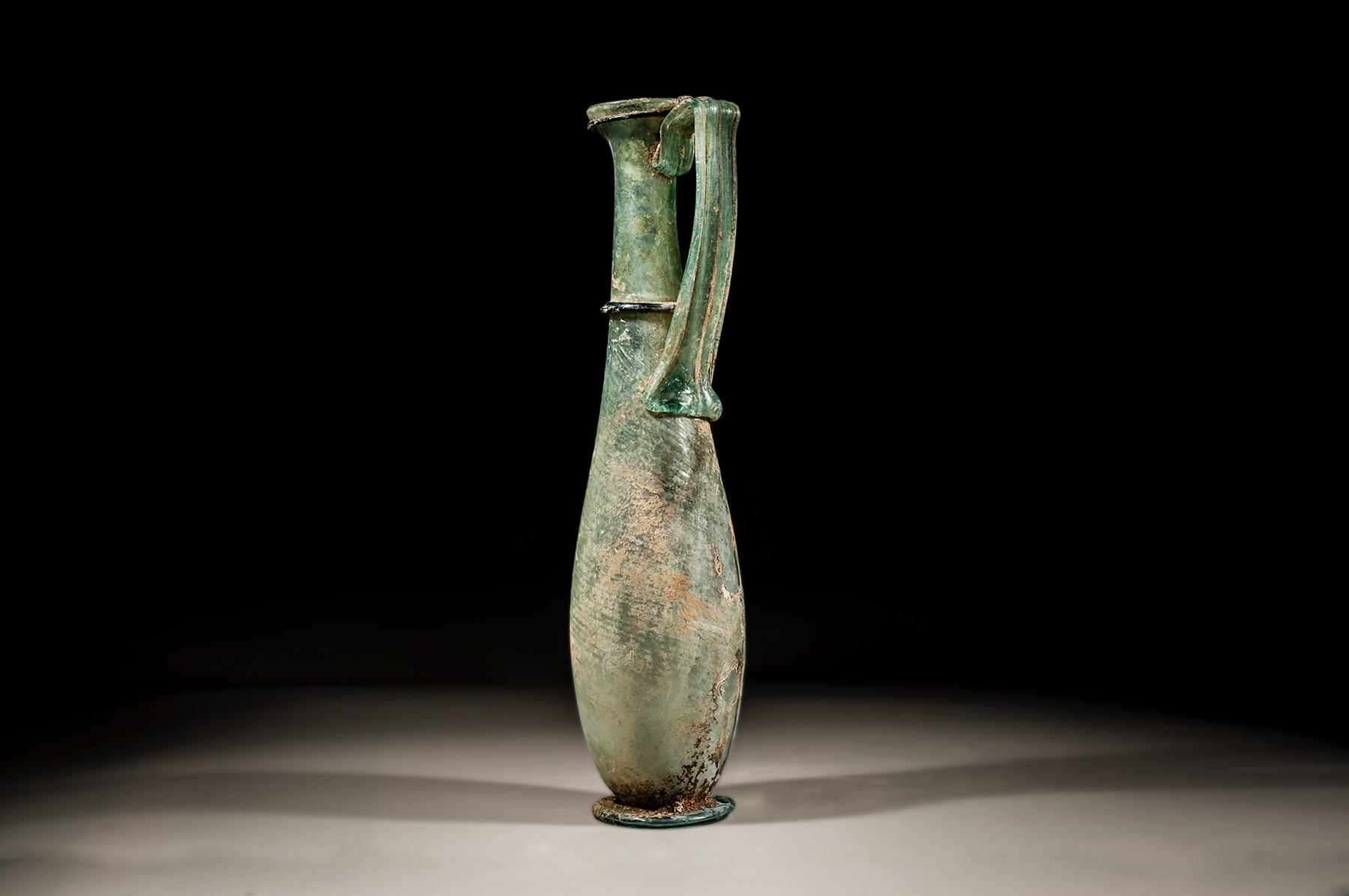 Tall Glass Ewer - Image 2