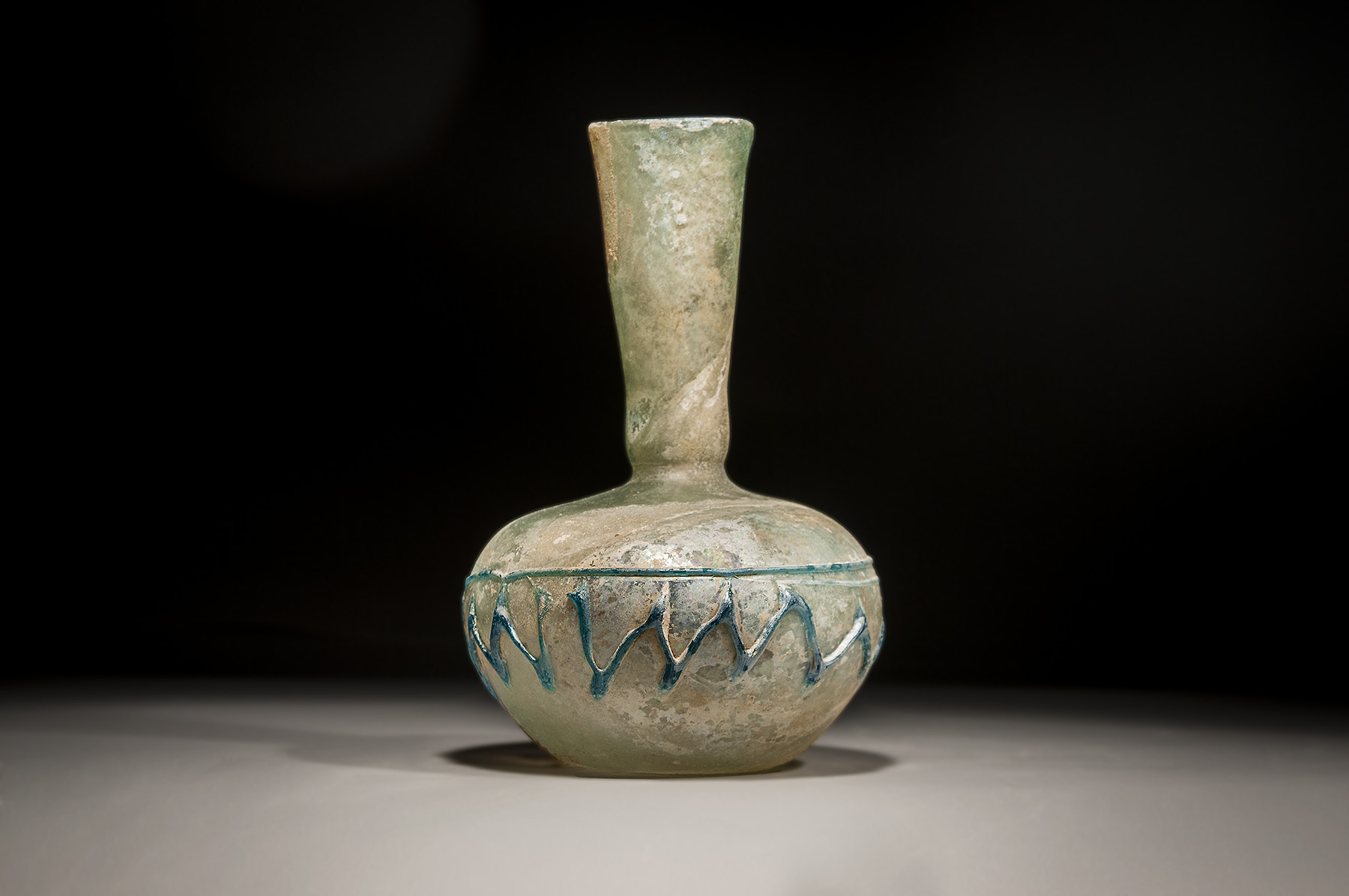 Two Tone Glass Perfume Bottle