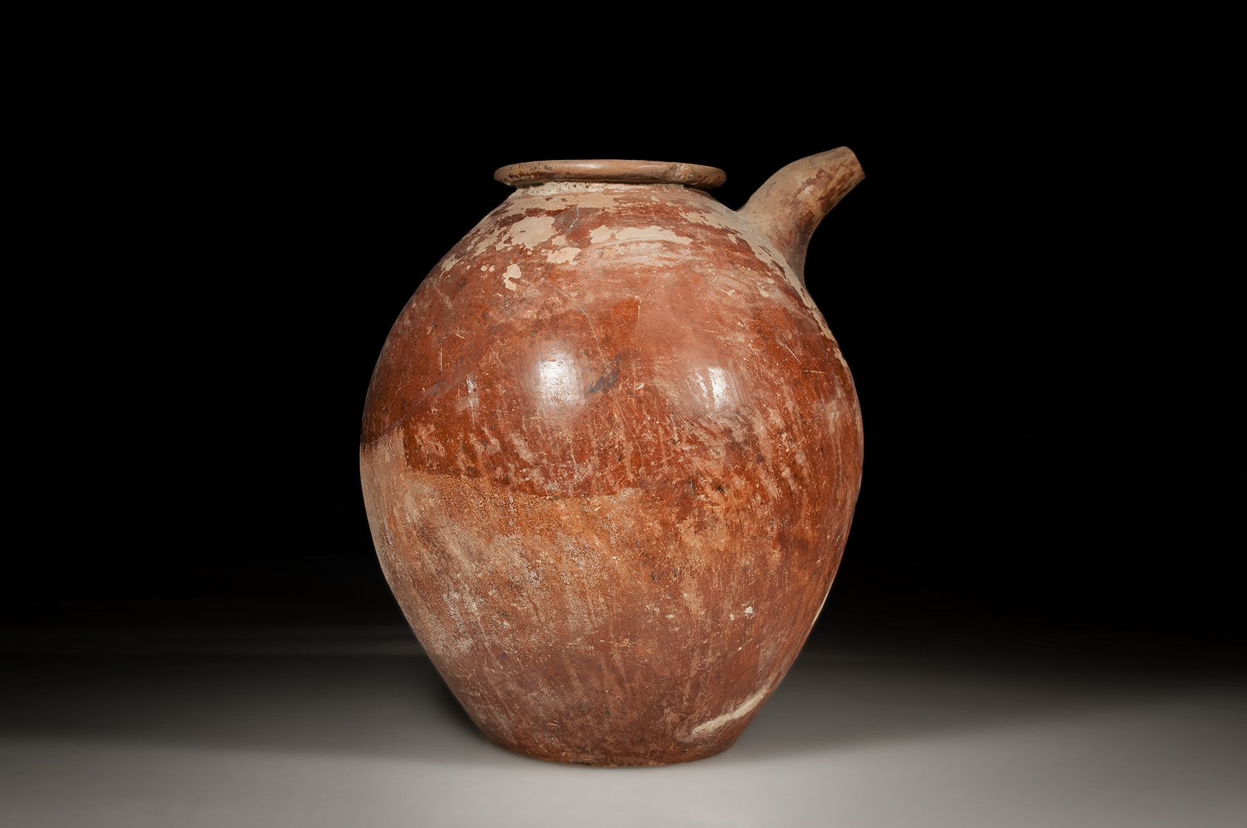 Canaanite Red Slip Spouted Jar