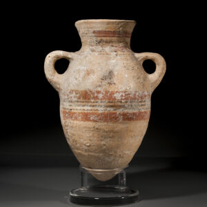 Phoenician Bichrome Ceramic Amphora