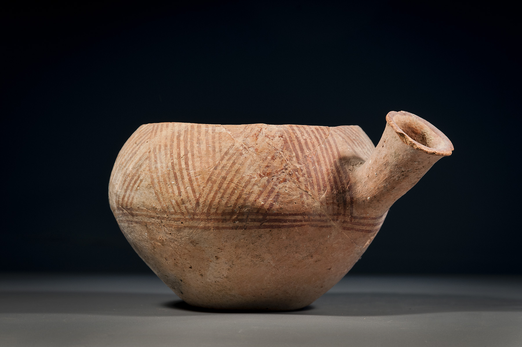 Ceramic Canaanite Spouted Bowl - Image 2