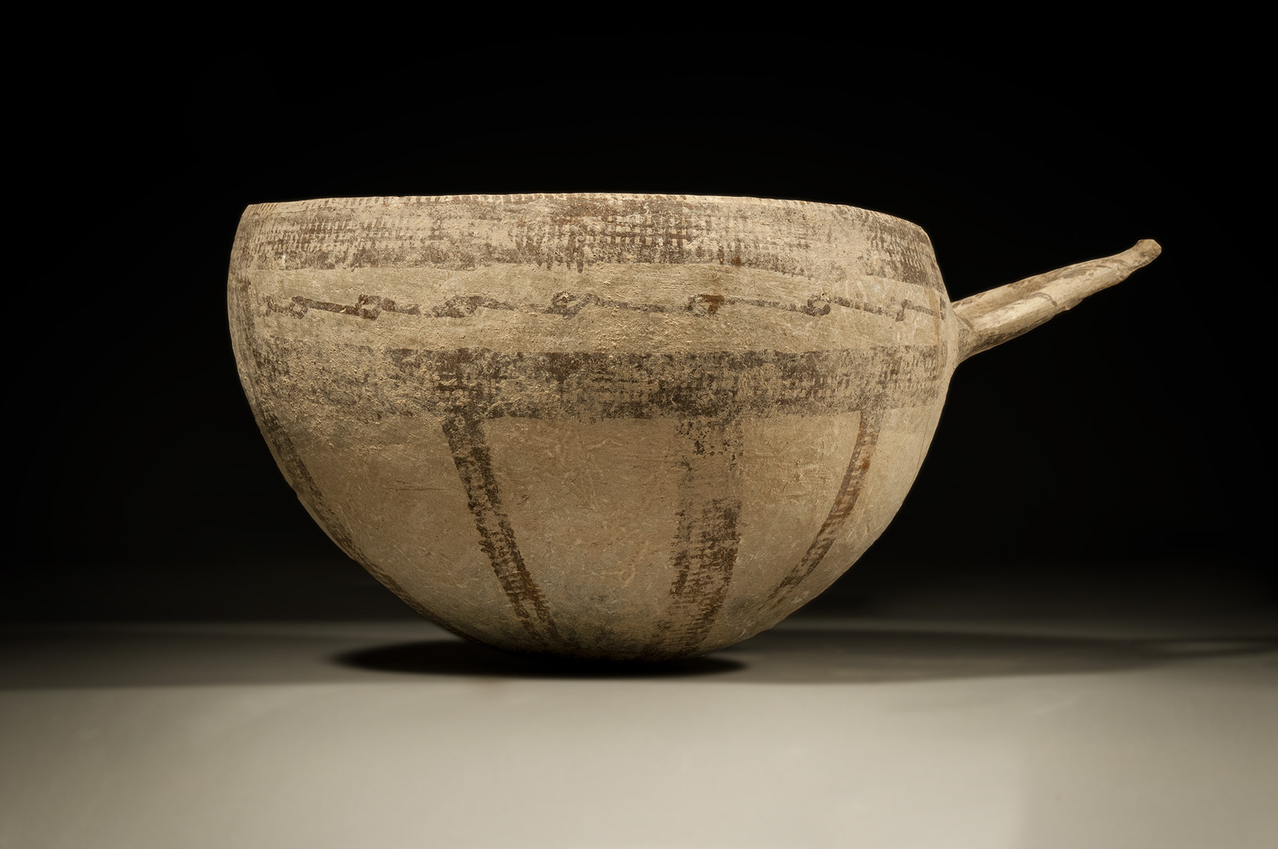 Cypriot White Slip Milk Bowl