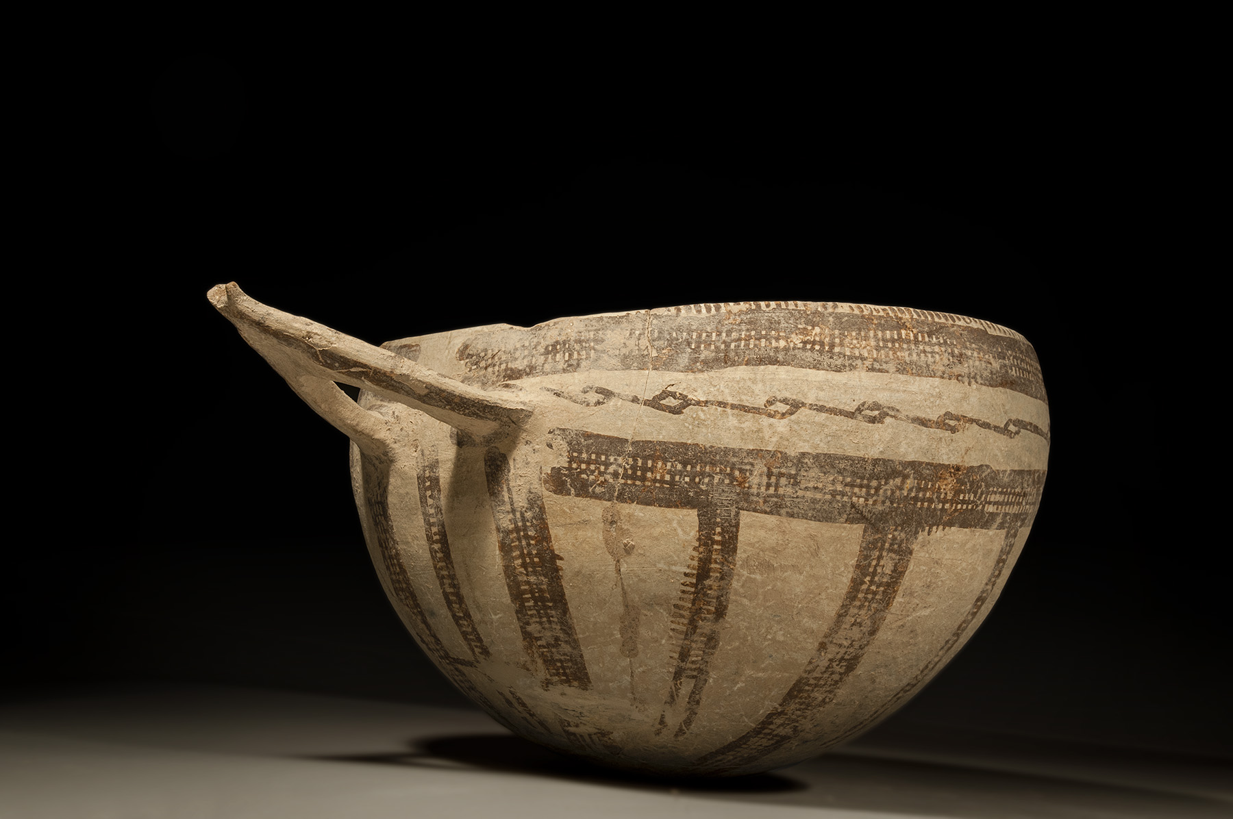 Cypriot White Slip Milk Bowl - Image 3