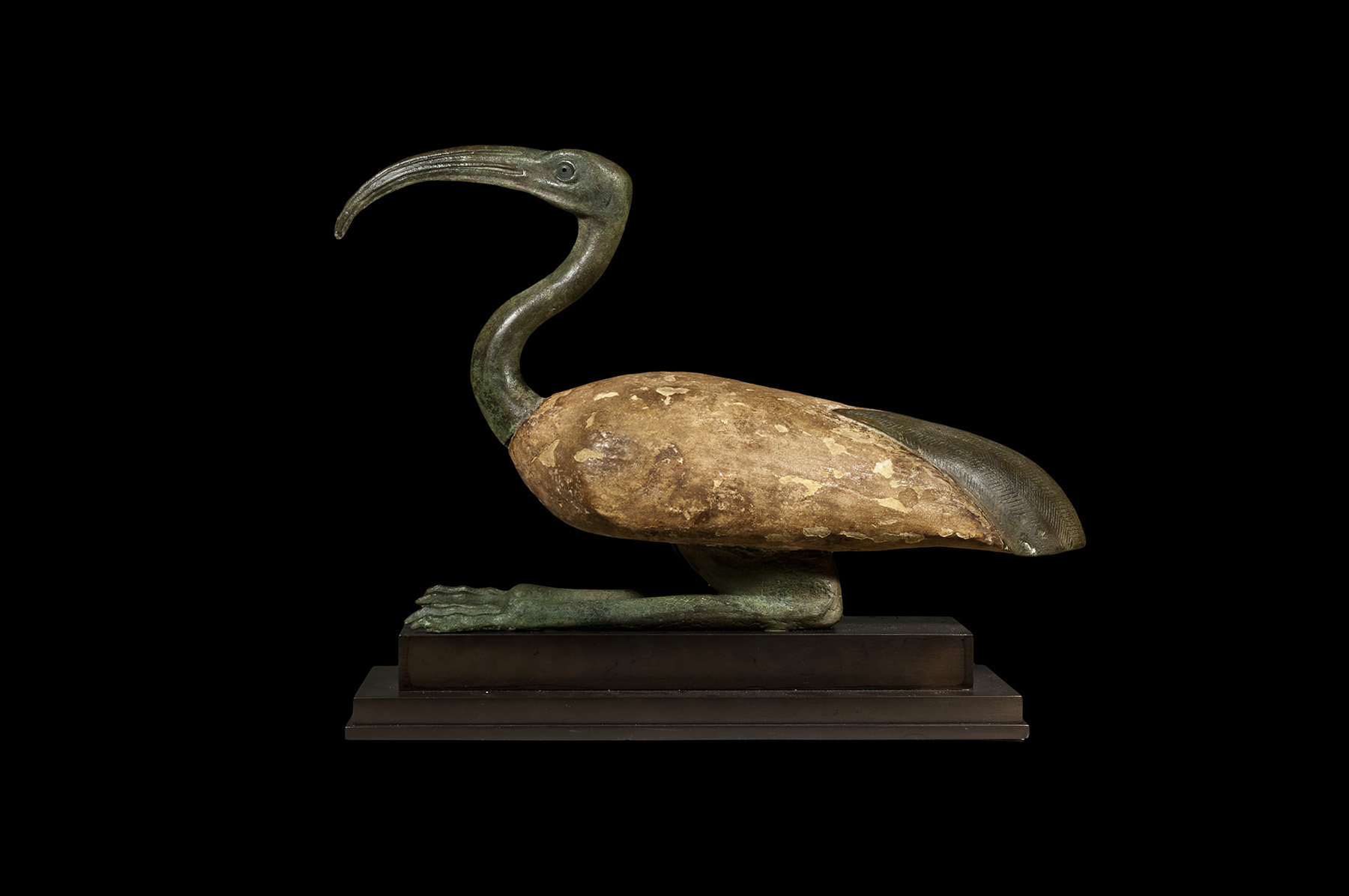 A Seated Figure of the God Thoth as an Ibis - Image 2