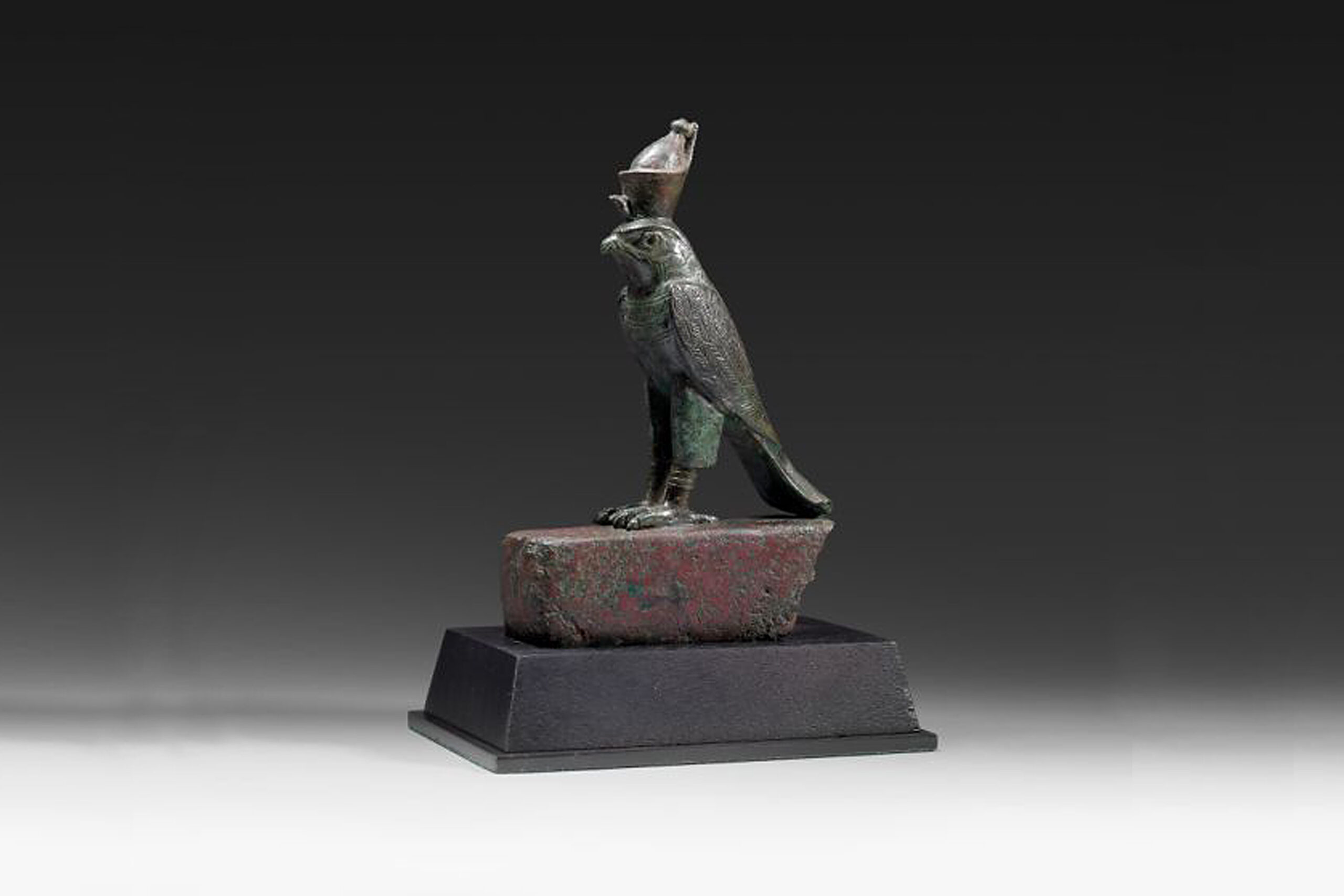 Bronze Figurine of Horus as a Falcon - Image 2