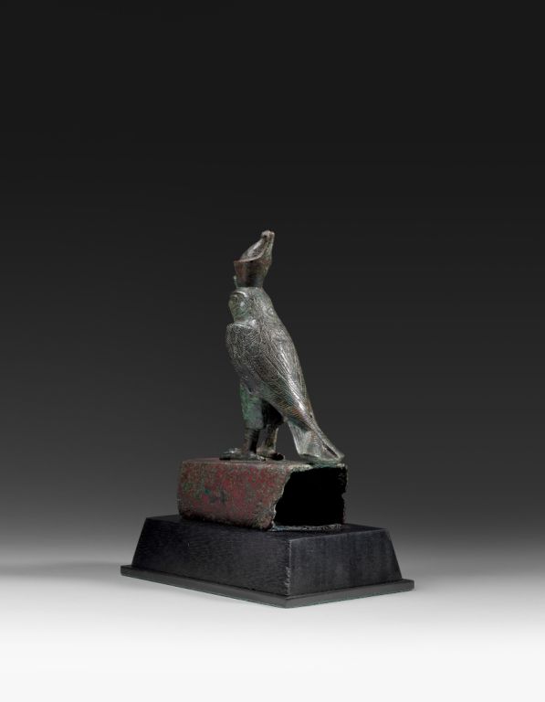 Bronze Figurine of Horus as a Falcon - Image 3